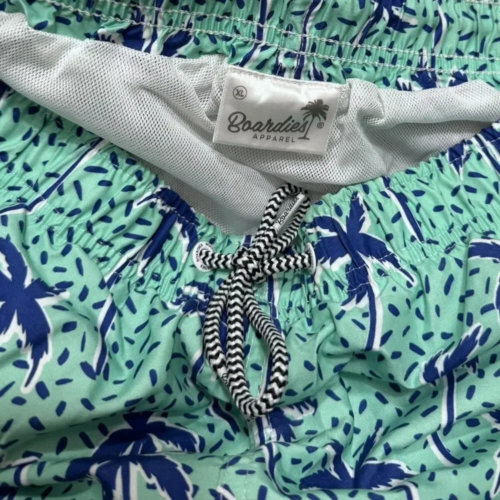 Boardies Flair Palm Swim Shorts in Palm Green - Size XL
